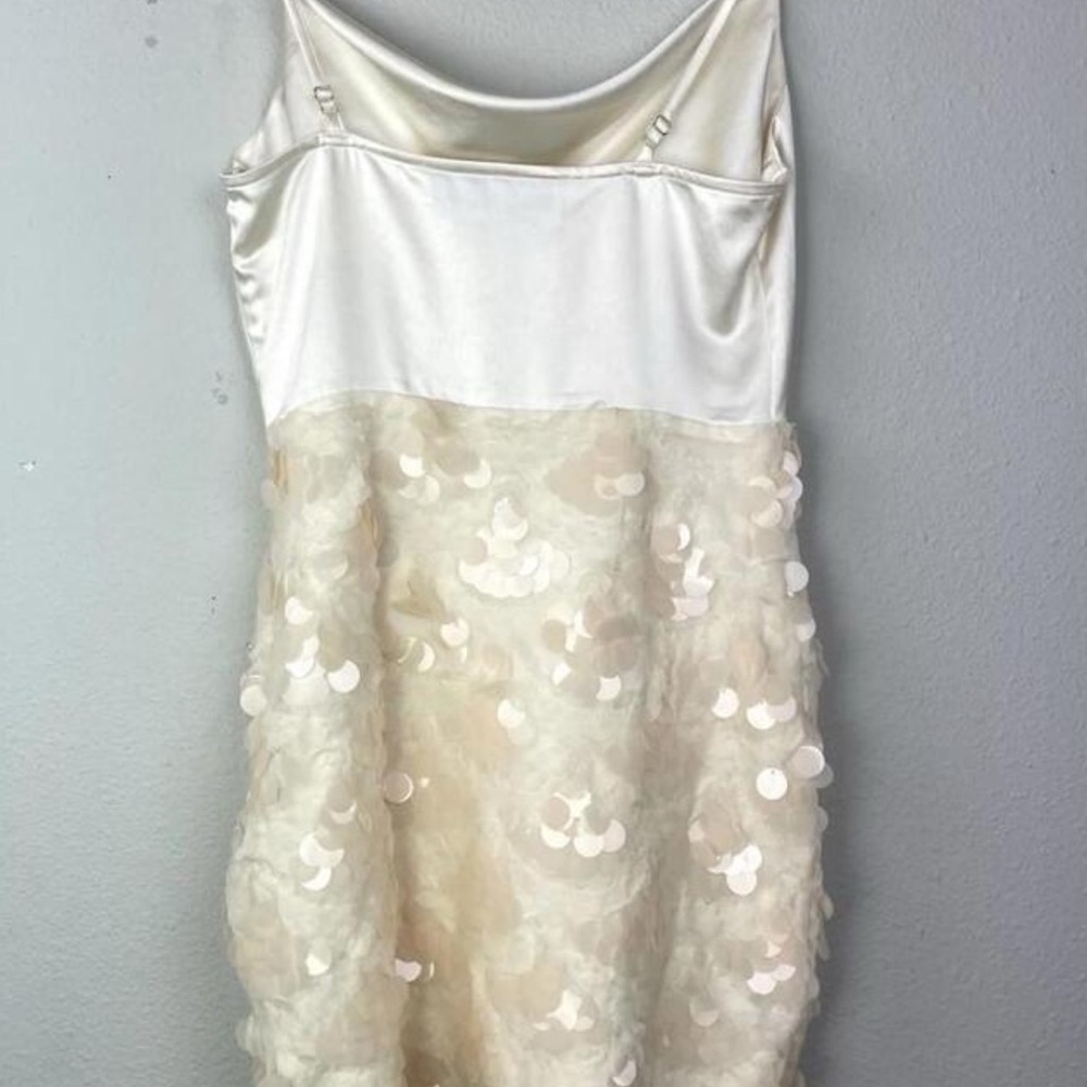 Endless Rose Satin Sequin Dress - Picture 3 of 10